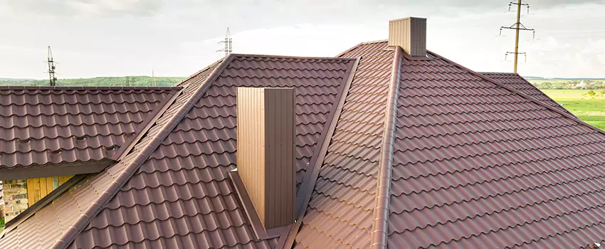 Residential Chimney Flashing Restoration in Madison, NJ