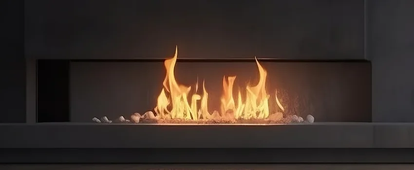 B-Vent Gas Fireplace Installation in Madison, NJ