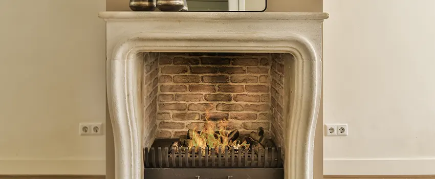 Vintage-style Fireplace Redesign in Madison, New Jersey