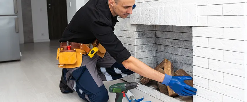 Fireplace Damaged Damper Frame Repair Services in Madison, New Jersey